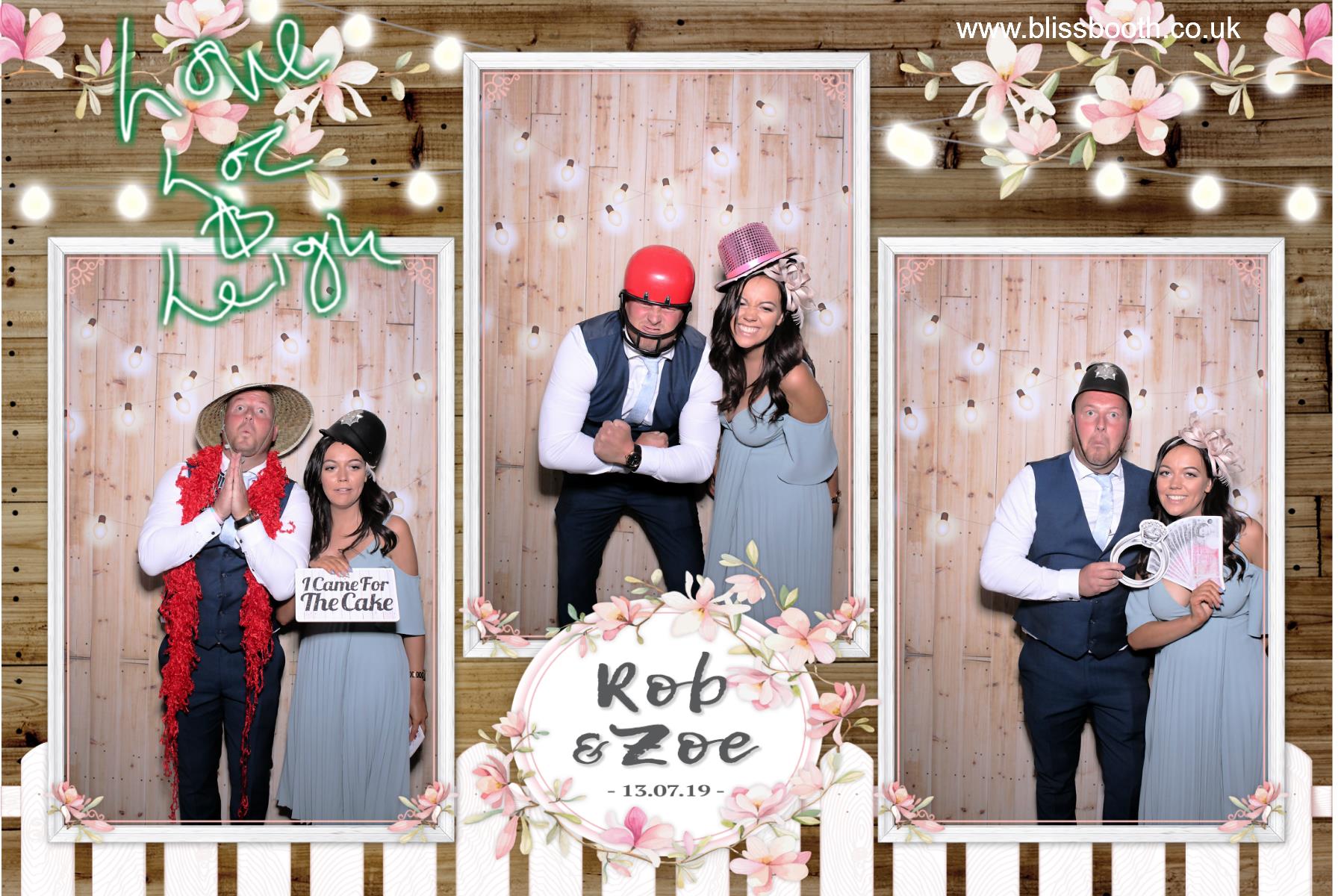 Rob and Zoe | View more photos from the event at gallery.blissbooth.co.uk/u/BlissBooth/Rob-and-Zoe